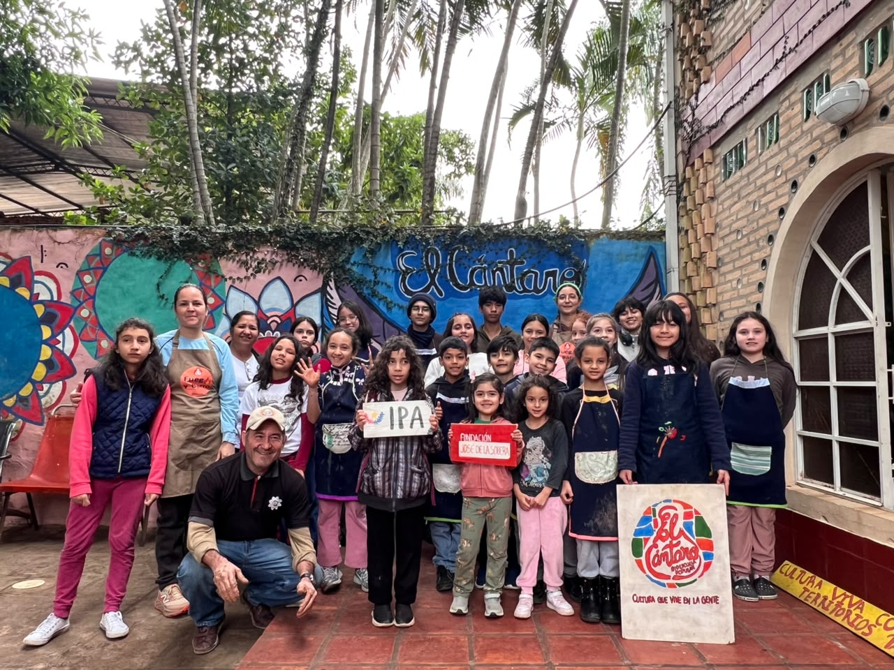 Colonia de vacaciones acerca a niños de Areguá a la artesanía local